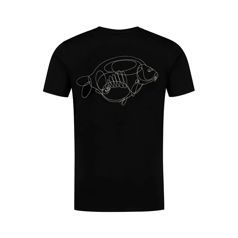 Korda One Liner Tee Black